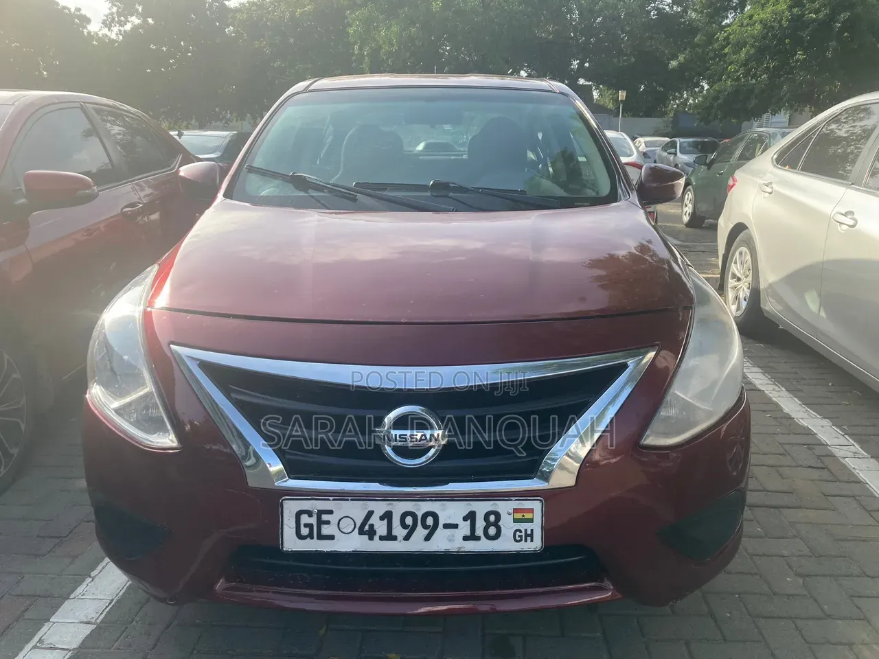 Nissan Versa 1.6 SL 2016 Red
