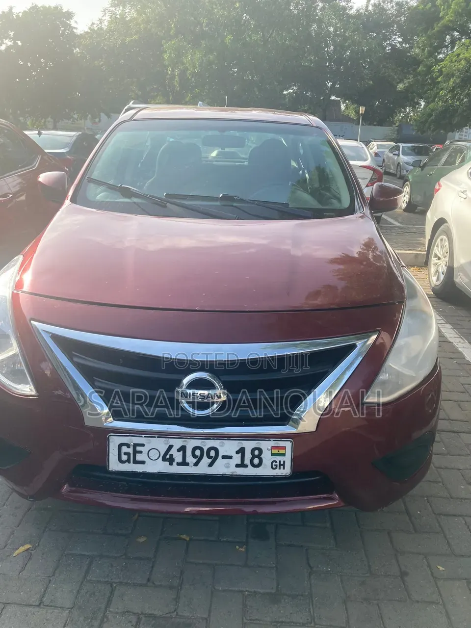 Nissan Versa 1.6 SL 2016 Red