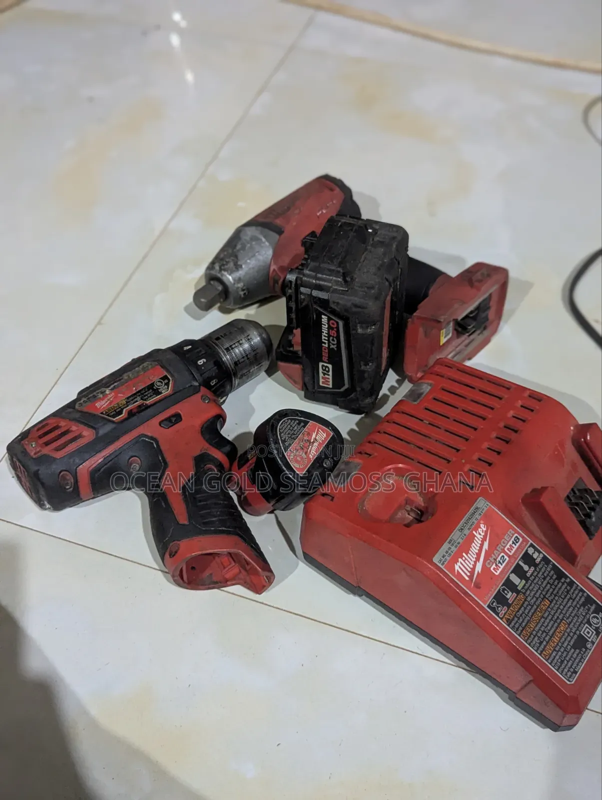Milwaukee M18 Cordless Drill/Driver and Impact Driver With Charger
