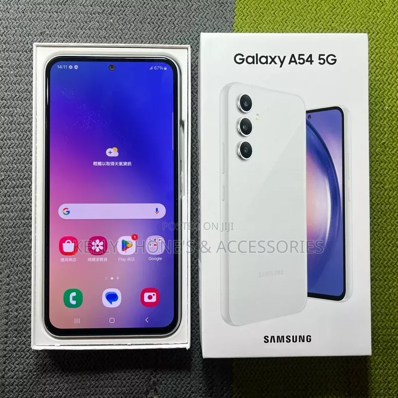 New Samsung Galaxy A54 5G 256 GB White