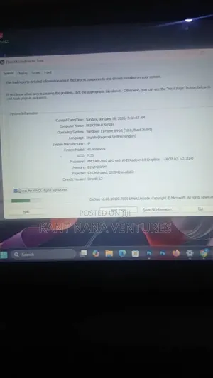 Laptop HP Stream Notebook 8GB AMD Ryzen 5 HDD+SSD 1T