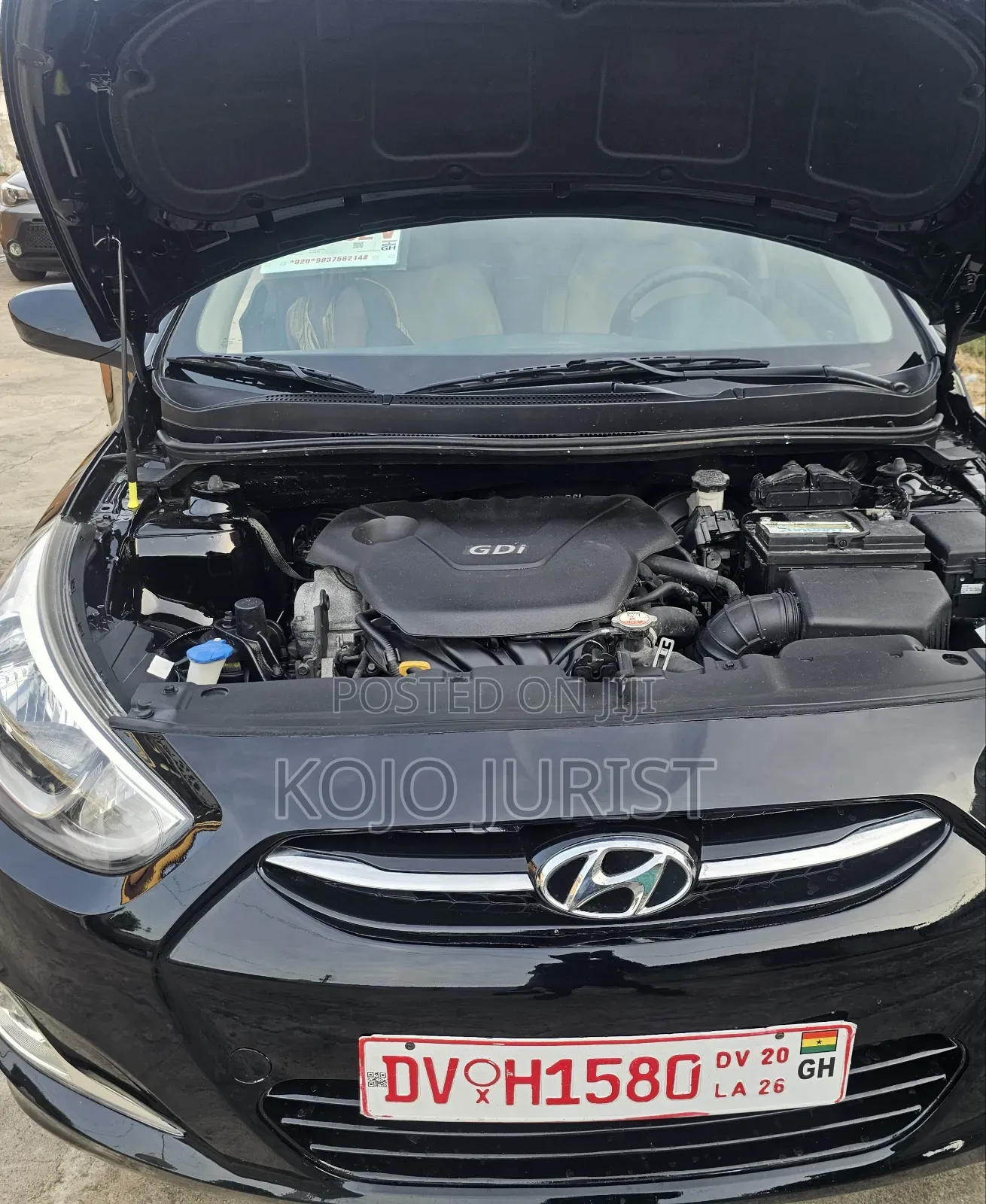 Hyundai Accent 2017 Black