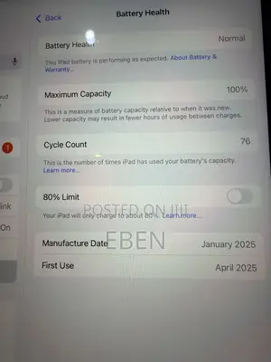 Apple iPad (2025) 128 GB Blue