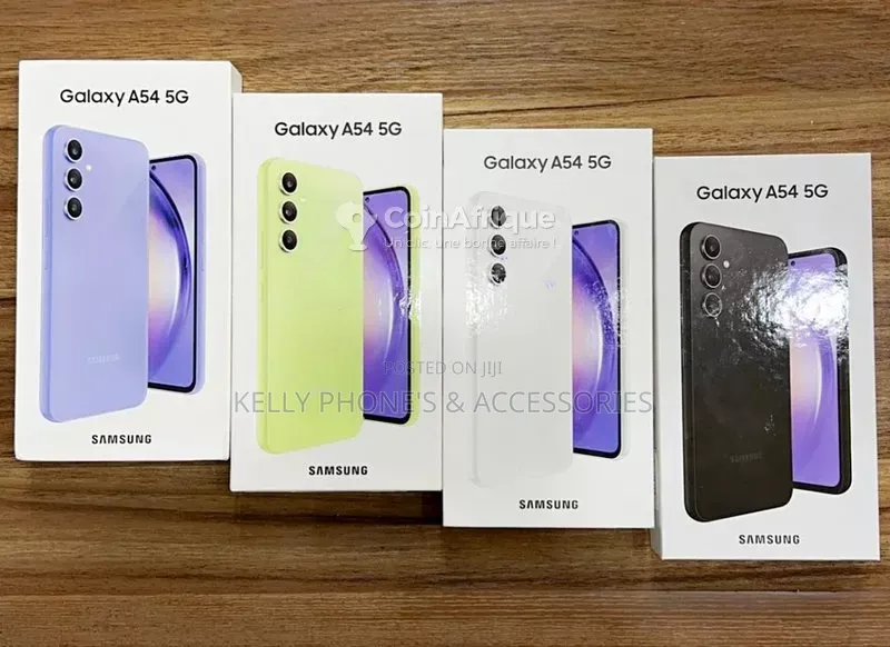 New Samsung Galaxy A54 5G 128 GB Yellow