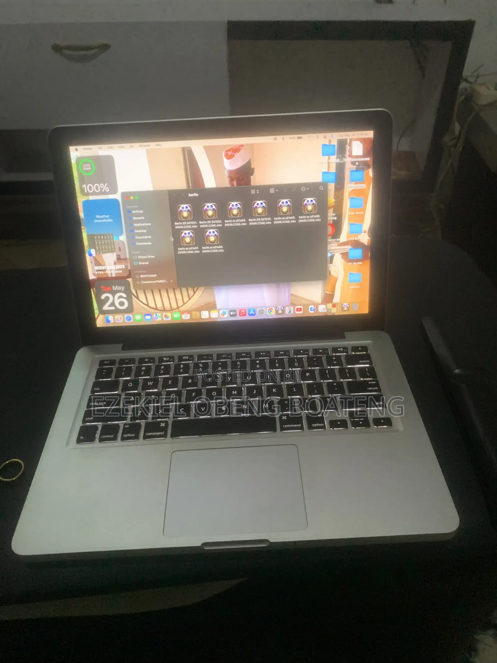 Laptop Apple MacBook Pro 8GB Intel Core i5 HDD 500GB