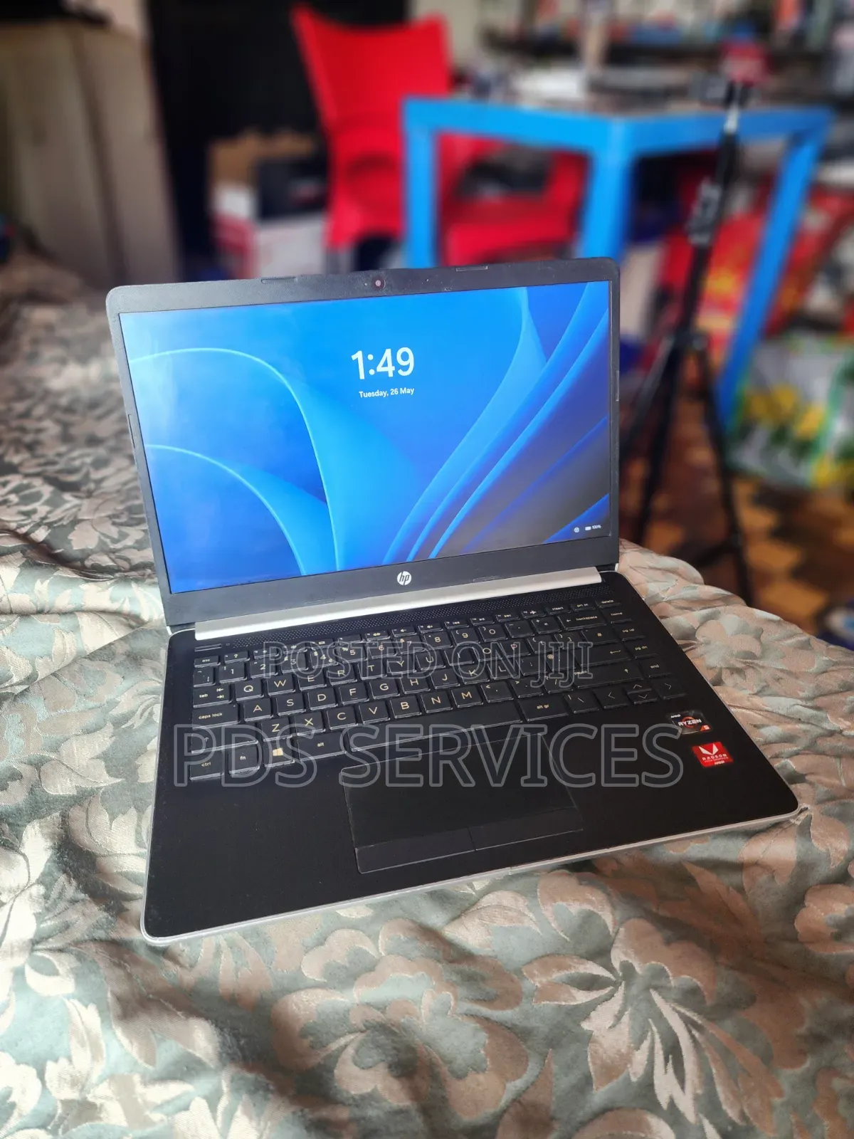 Laptop HP 14-dq1025cl 8GB AMD Ryzen 5 SSD 256GB