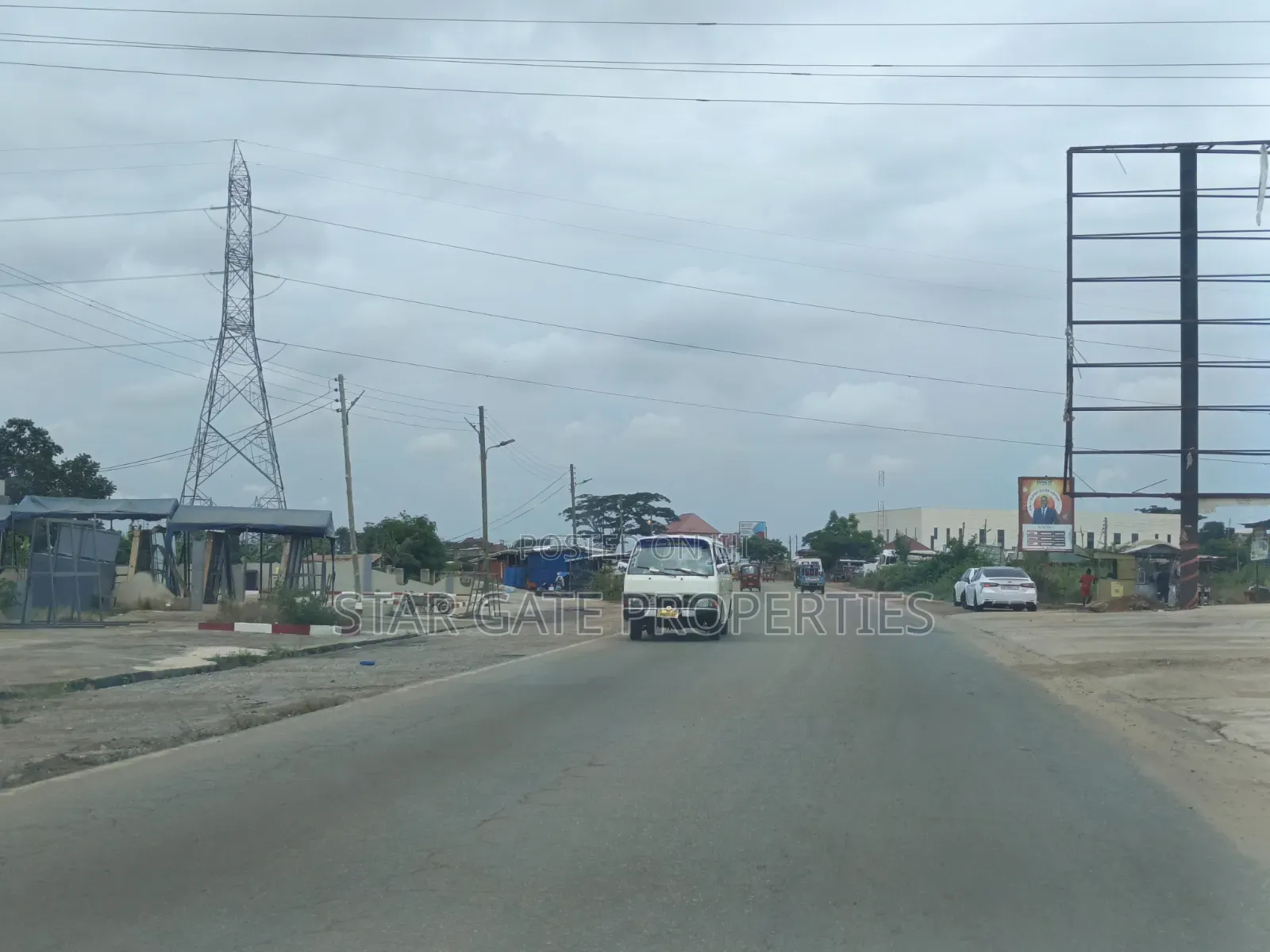 Plot for Sale at Mampongteng ( Highway Road Side Plot)