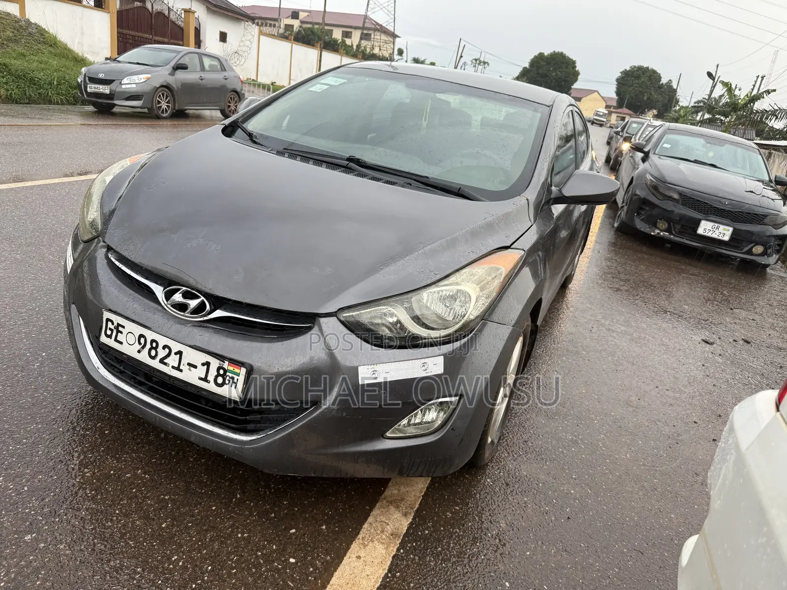 Hyundai Elantra 2013 Gray