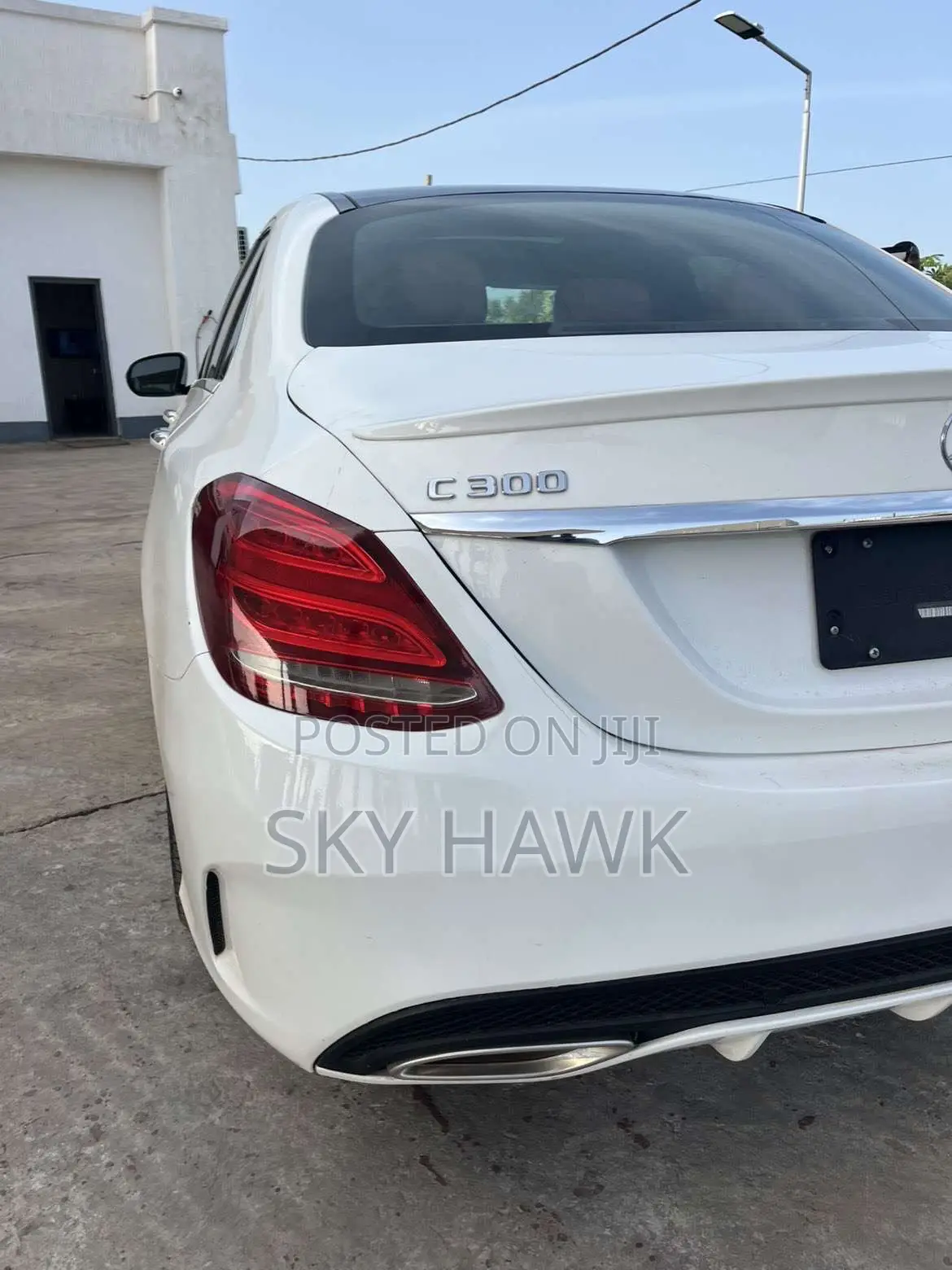 Mercedes-Benz C300 2017 White