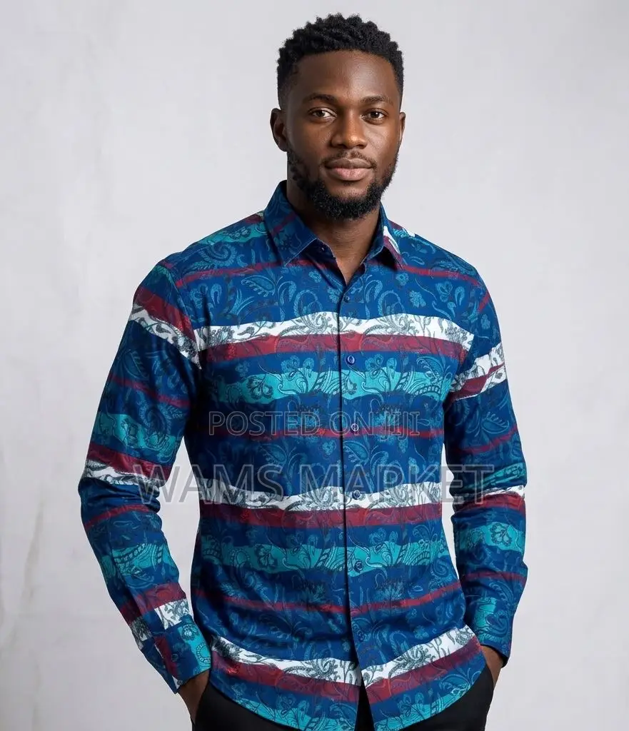 Vip Design Long Sleeved Shirts for Men