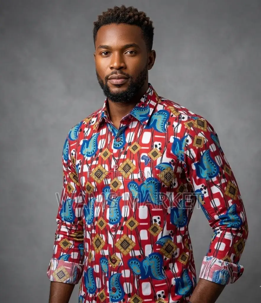 Vip Design Long Sleeved Shirts for Men