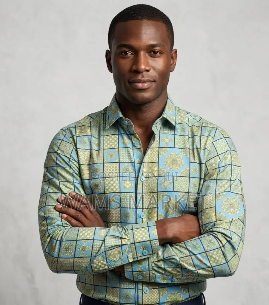Vip Design Long Sleeved Shirts for Men