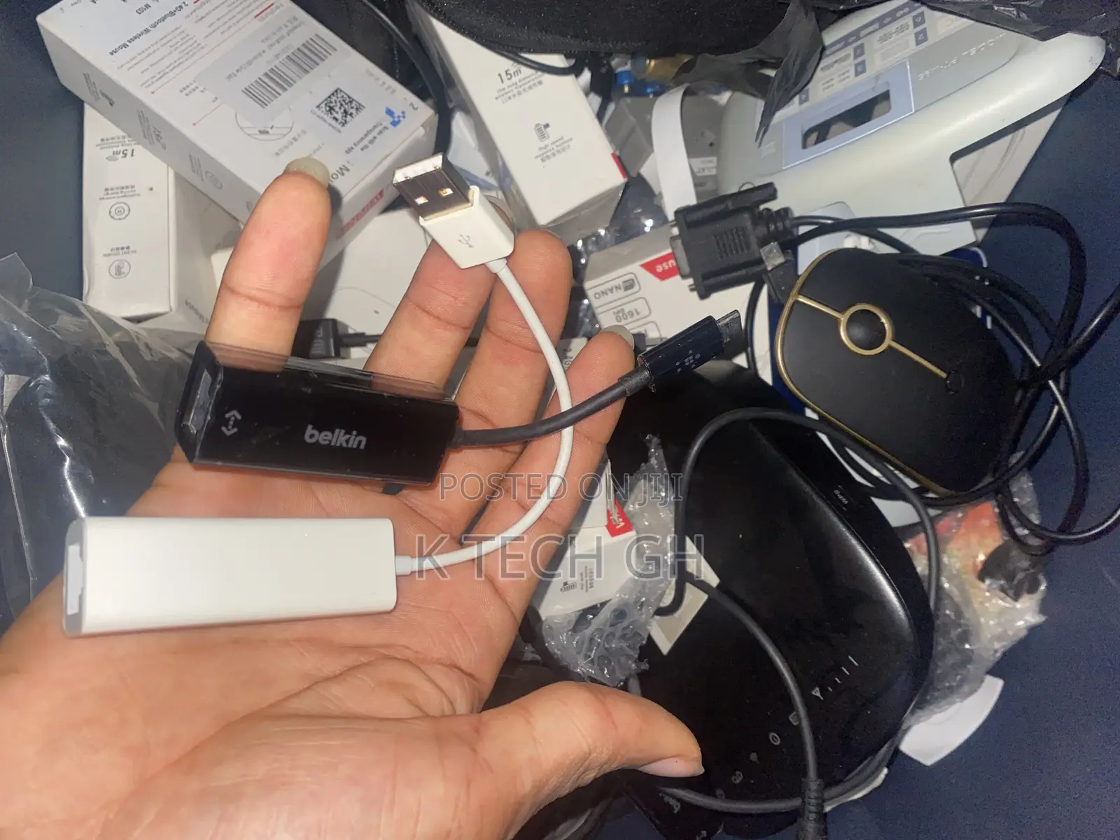 Usb-C to Gigabit Ethernet Rj45 Lan Adapter