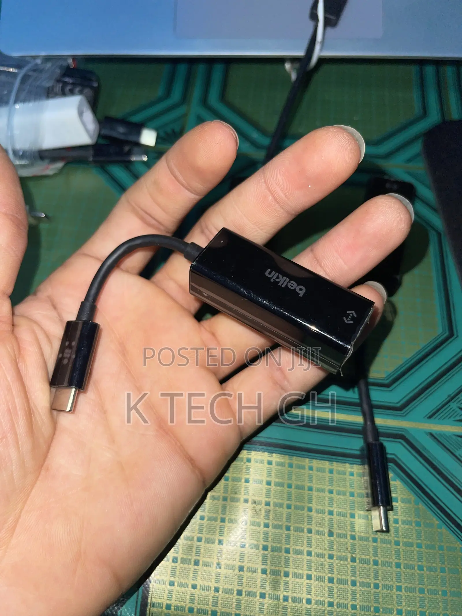 Usb-C to Gigabit Ethernet Rj45 Lan Adapter