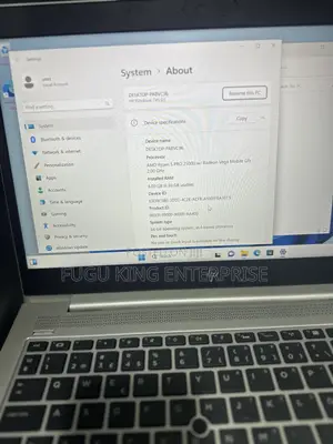 Laptop HP EliteBook 845 G8 8GB AMD Ryzen 5 SSD 256GB