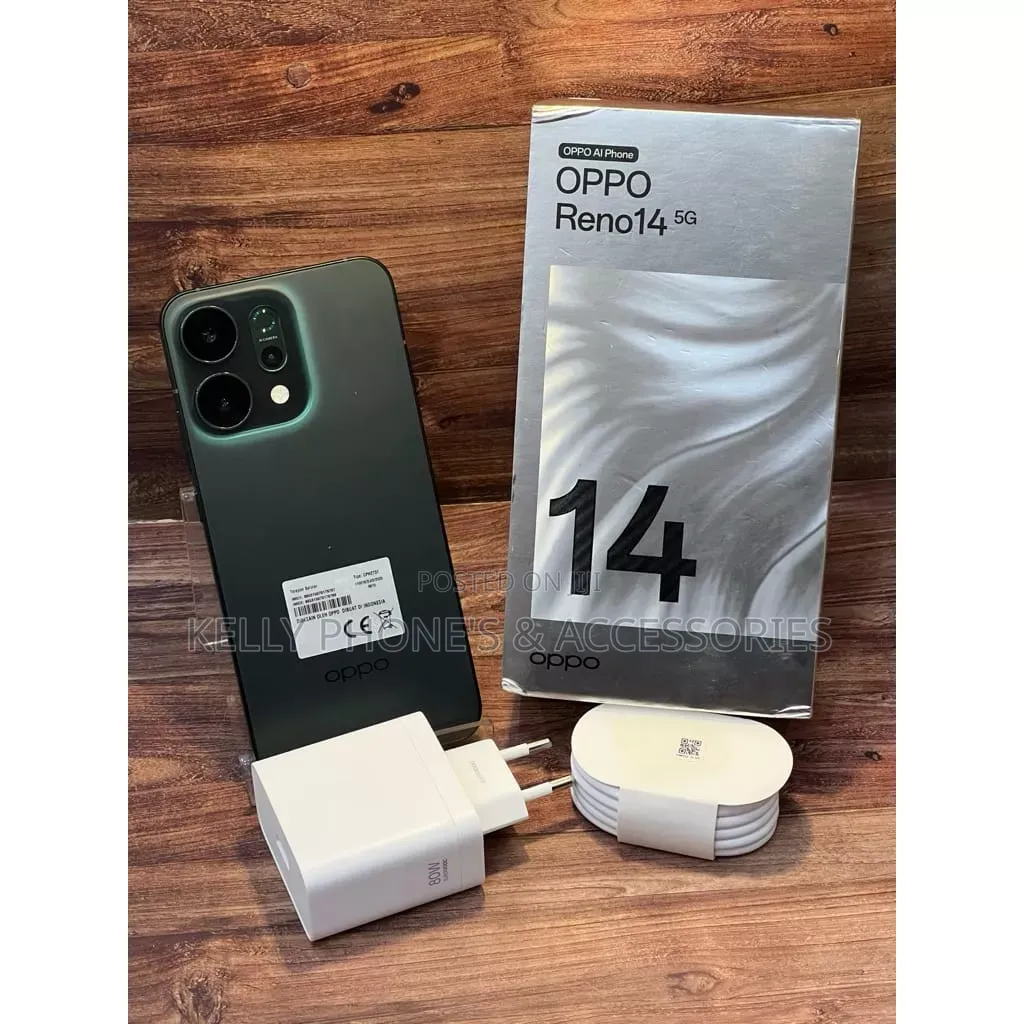 New Oppo Reno14 F 512 GB Black