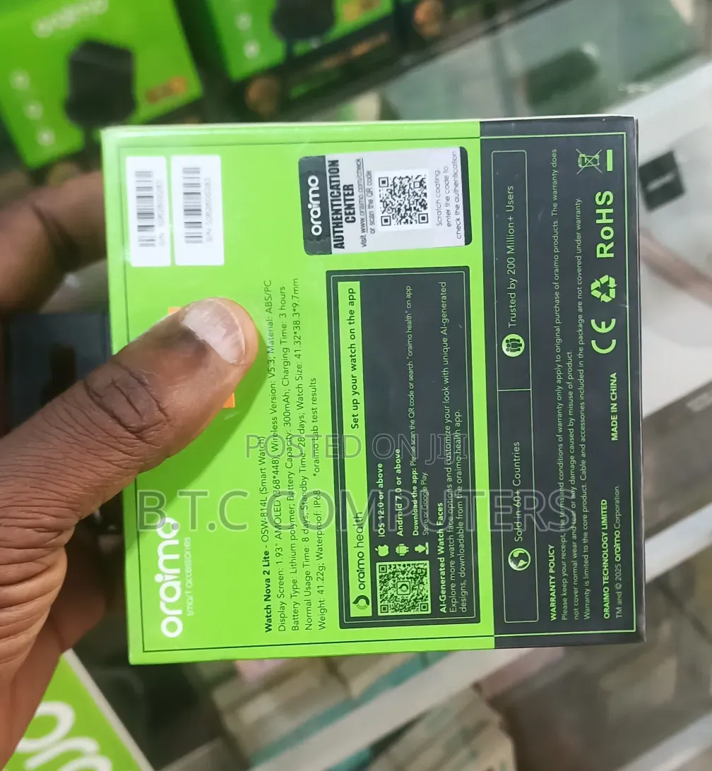 Oraimo Organic Ai Watch