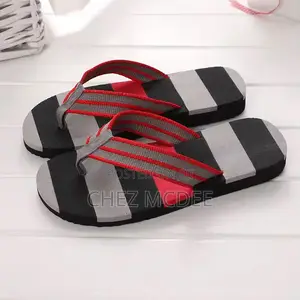 Stylish Stripe Flip Flops – Comfortable Casual Beach Slippers