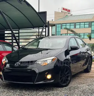 Toyota Corolla S 4dr Sedan (1.8L 4cyl CVT) 2016 Black