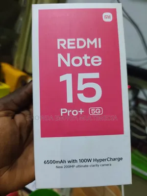 New Xiaomi Redmi Note 15 Pro+ 512 GB Black