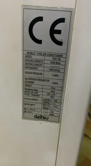 1.5hp Portable Air Conditioner
