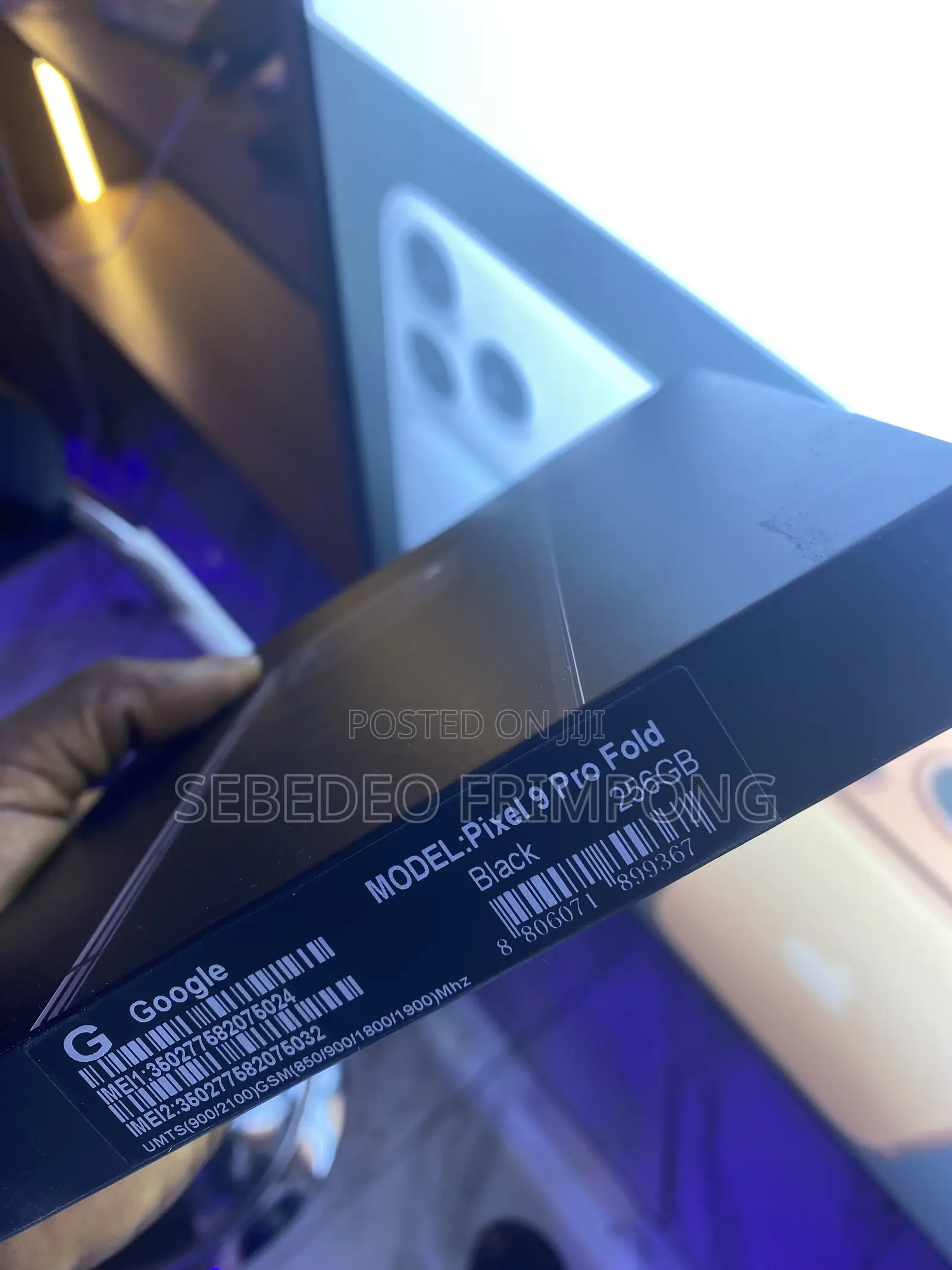 New Google Pixel 9 Pro Fold 256 GB Black