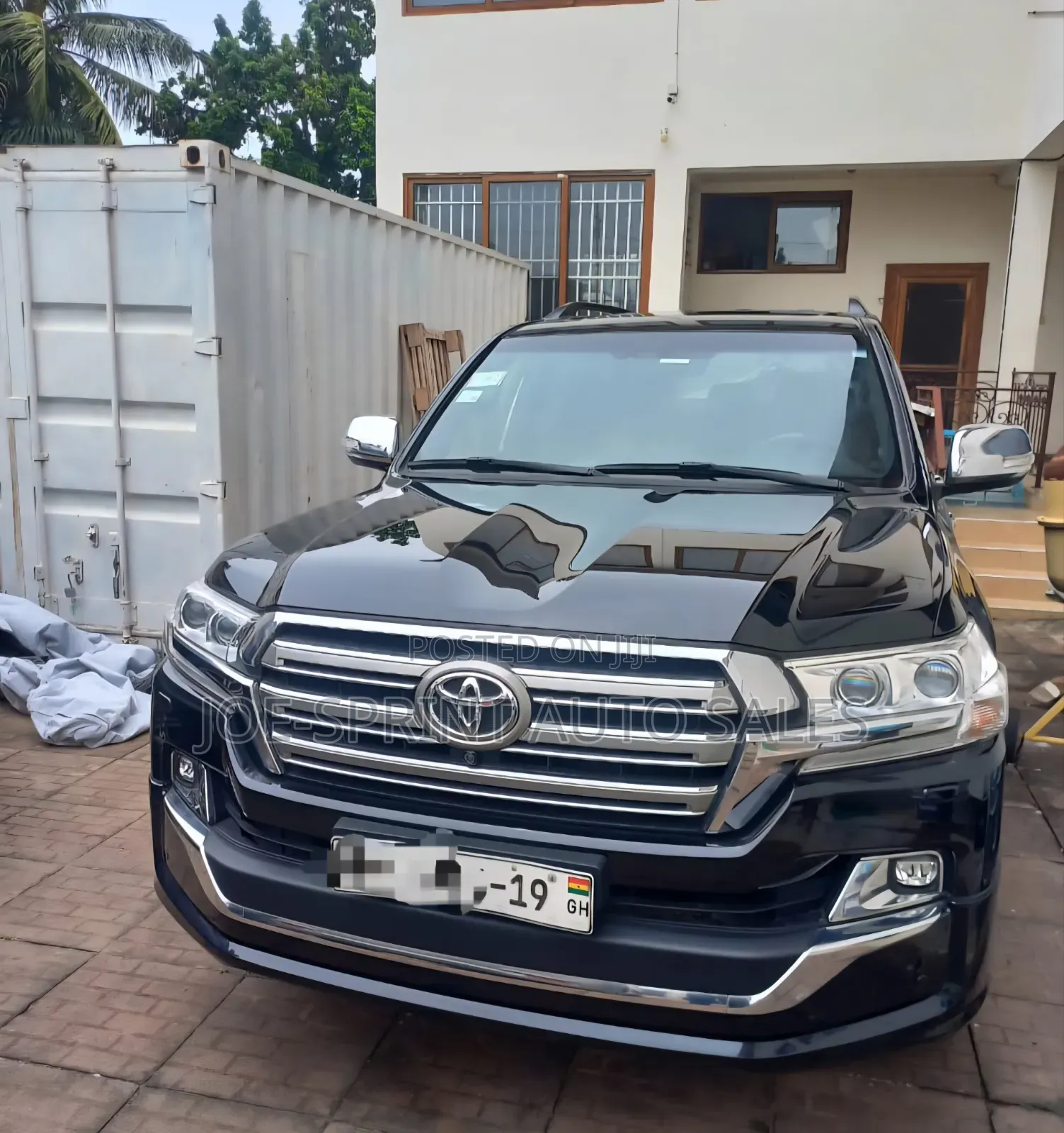 Toyota Land Cruiser 4.5 V8 TD 2019 Black