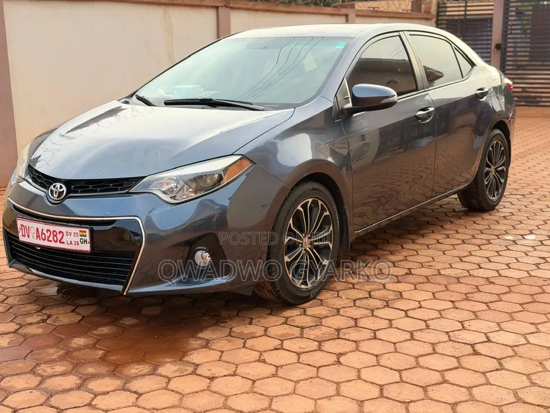 Toyota Corolla S Premium 4dr Sedan (1.8L 4cyl CVT) 2016 Gray