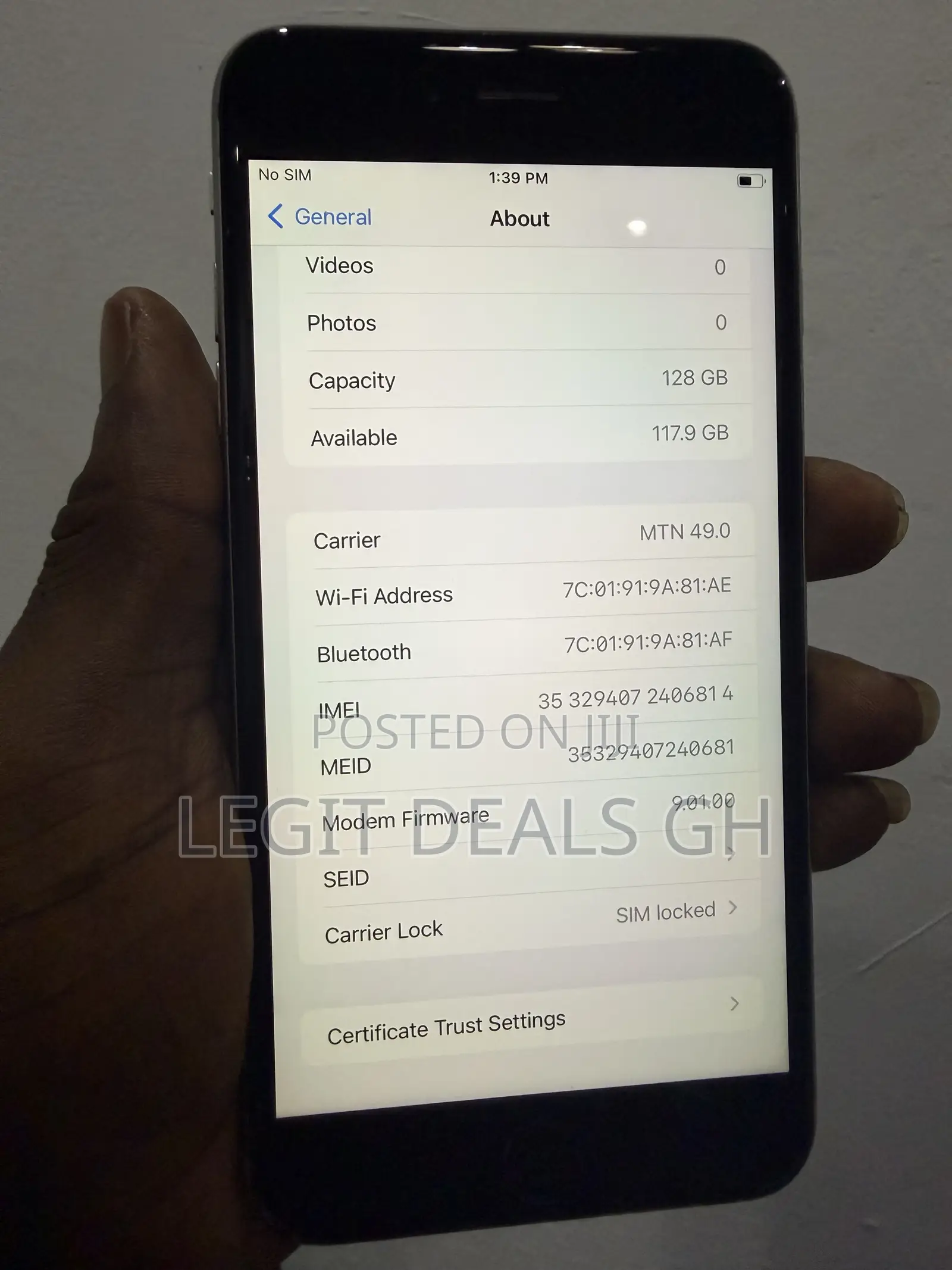 Apple iPhone 6s Plus 128 GB Silver