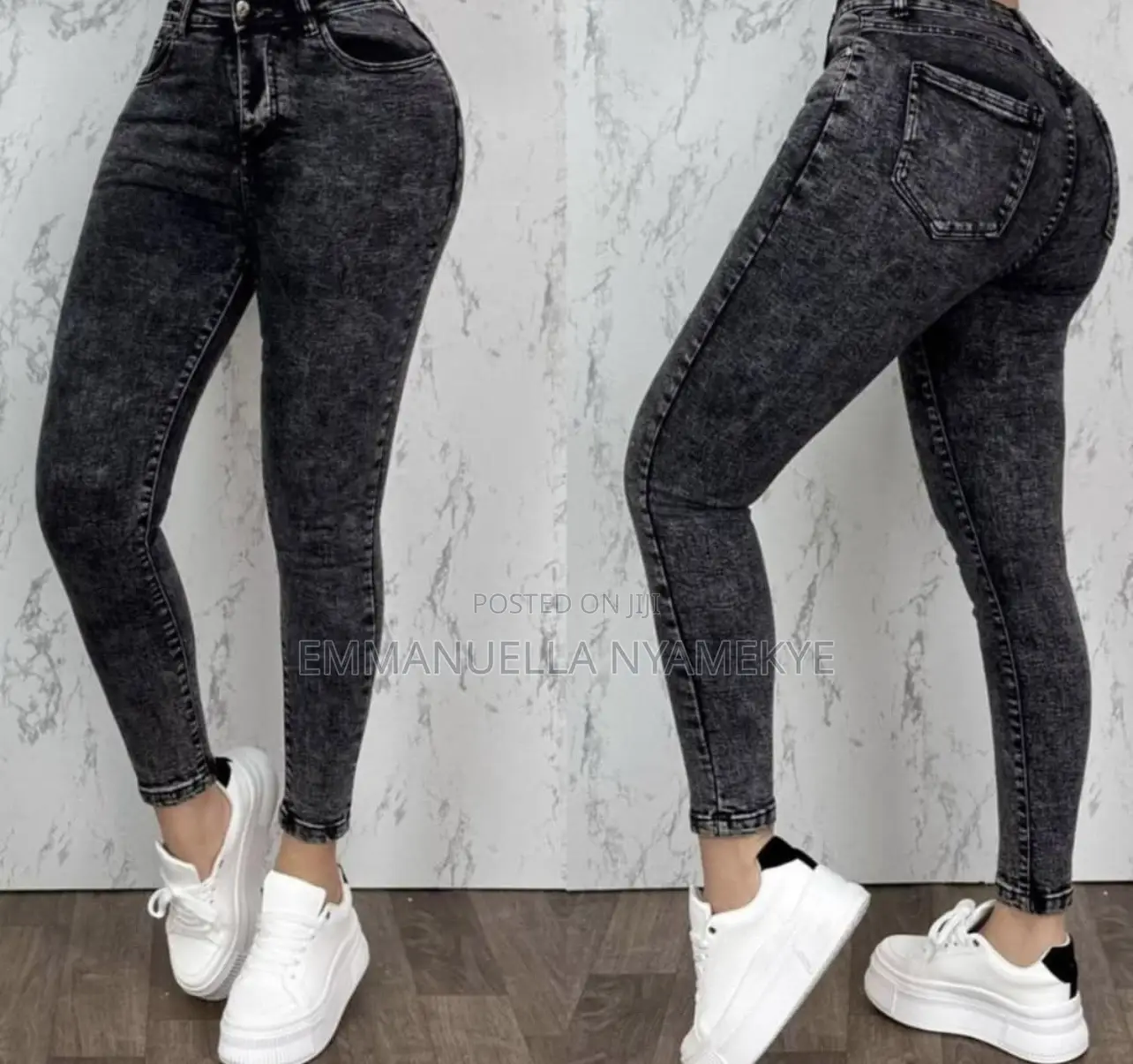 High-Rise Skinny Jeans