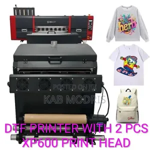 DTF Printer A2 With 2 PCS Xp600 Print Head