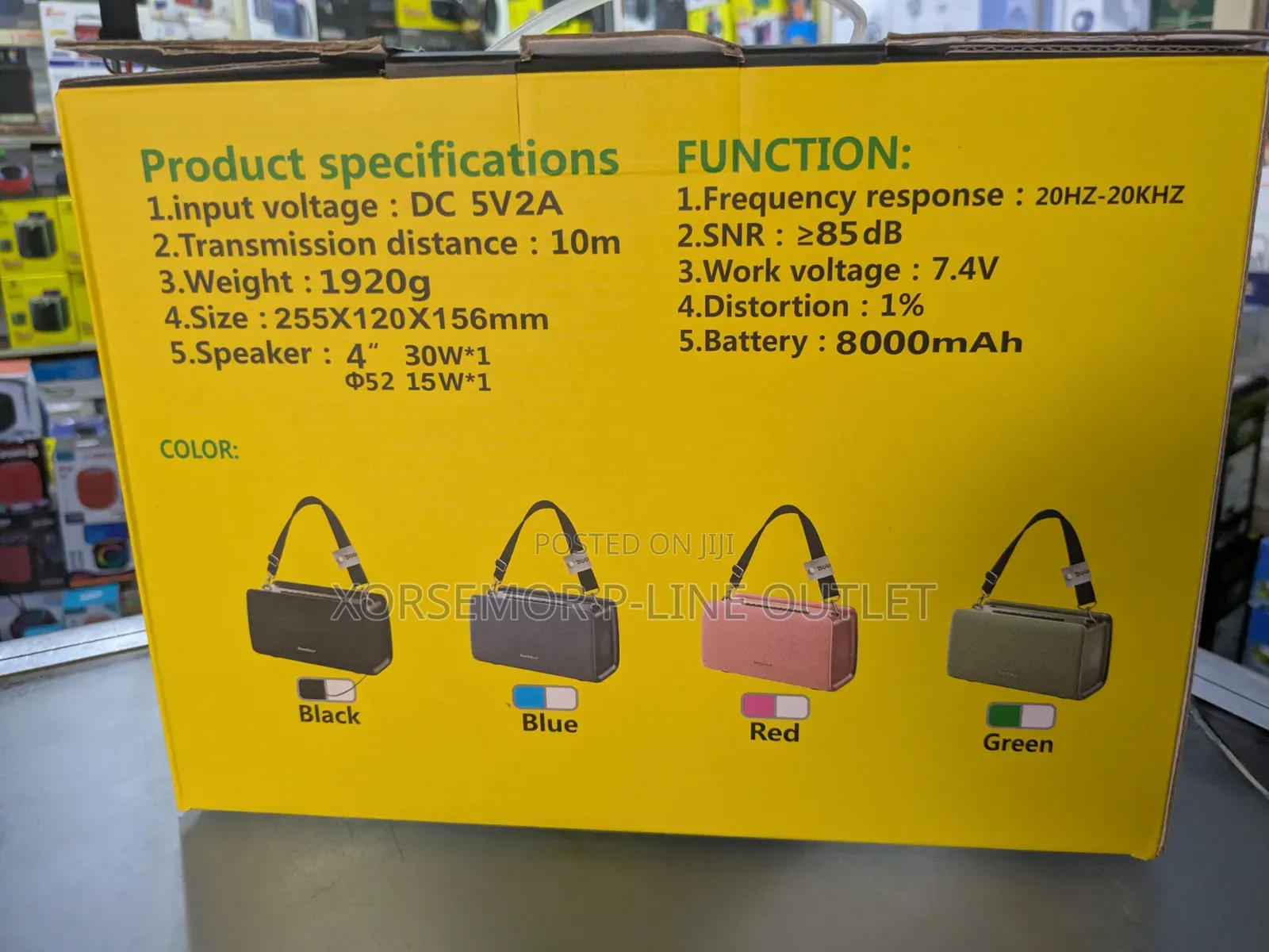Boombest Bluetooth Speaker - Ln-711bt