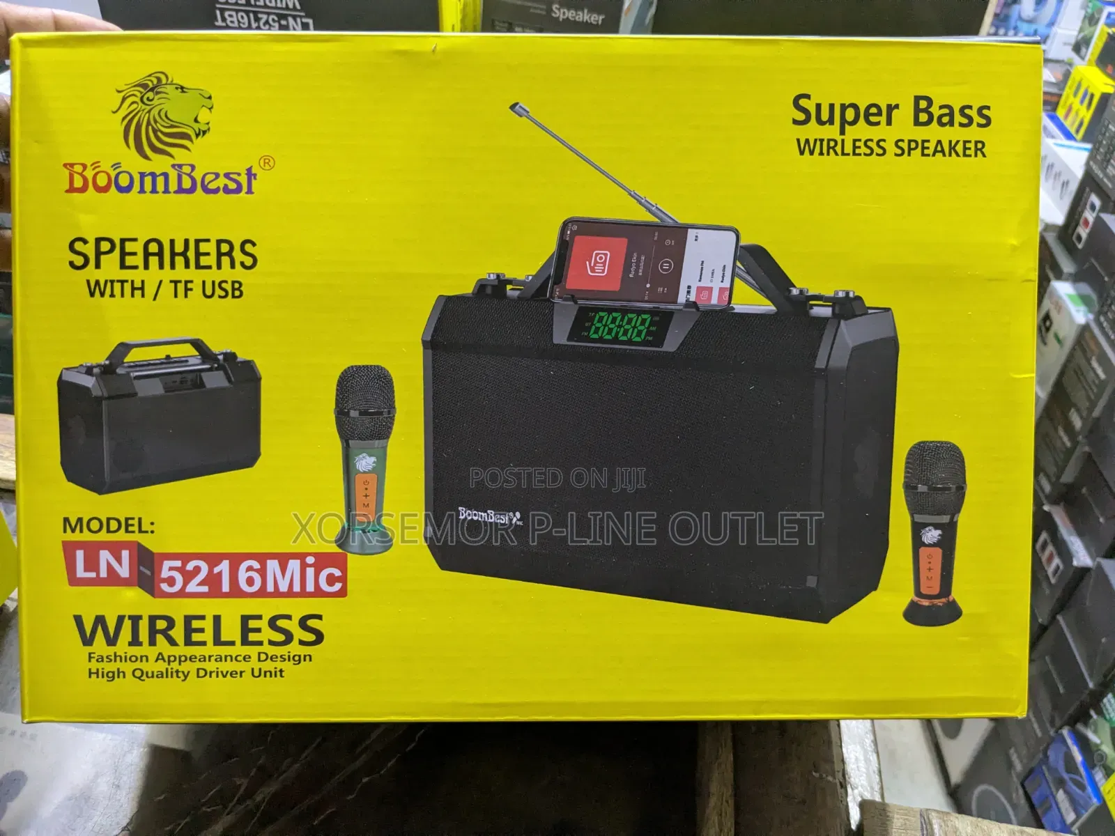 Boombest Ln-5216 With Mic Speaker