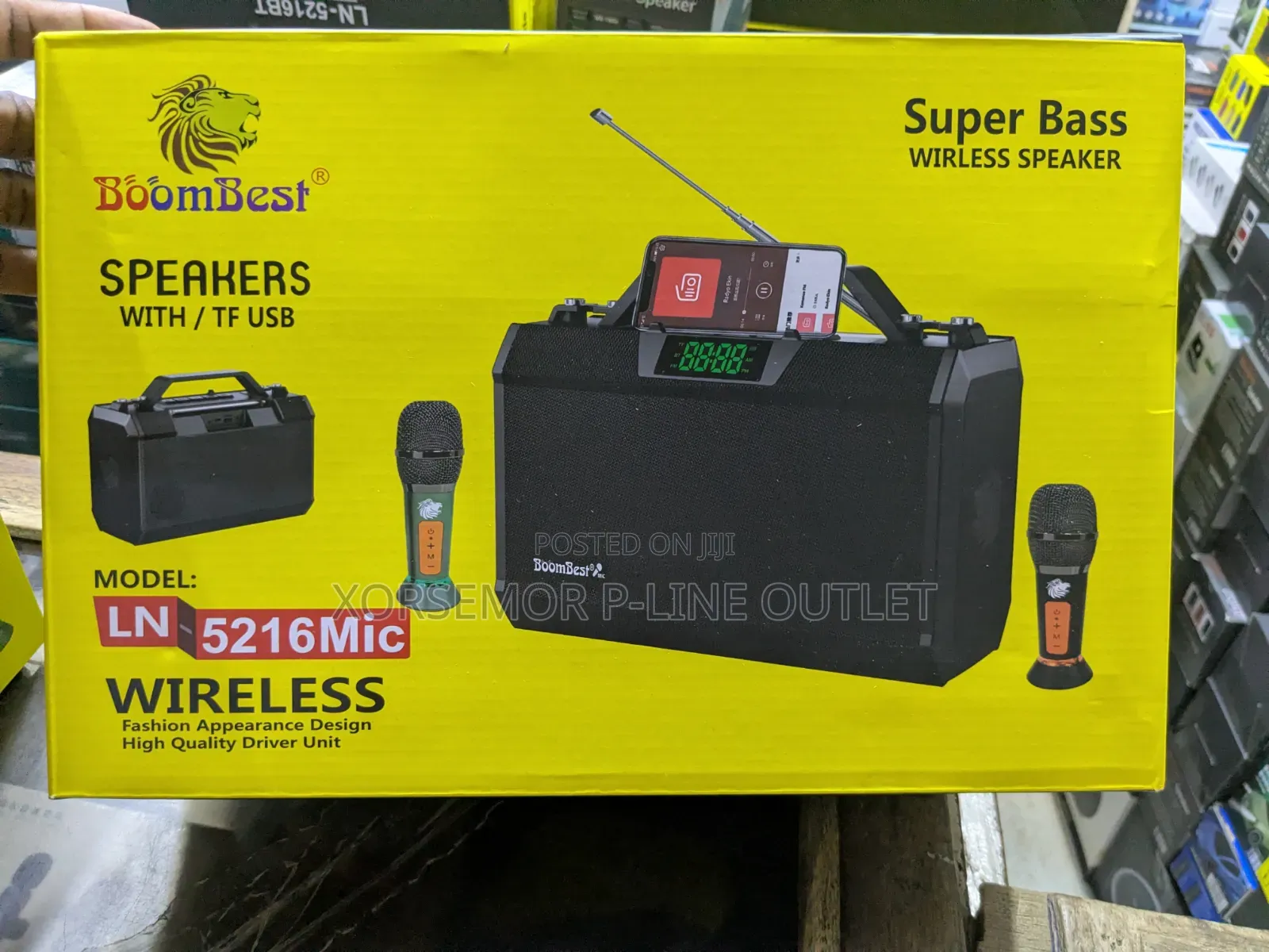 Boombest Ln-5216 With Mic Speaker