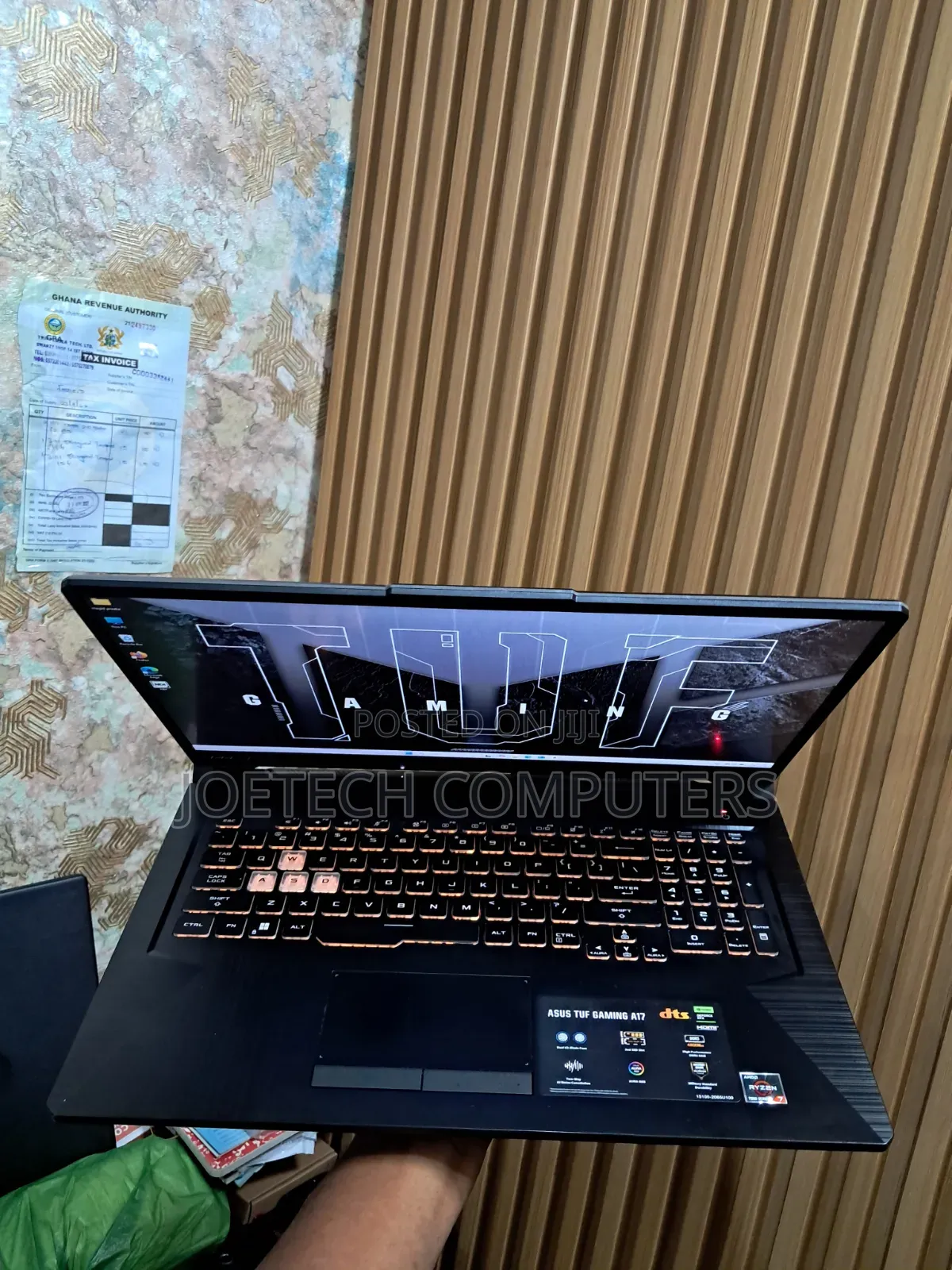 Laptop Asus TUF Gaming A17 16GB AMD Ryzen 7 SSD 512GB