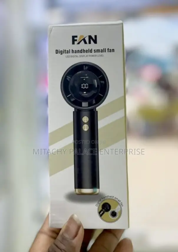 Digital Hand Fan