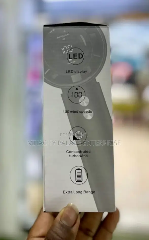 Digital Hand Fan