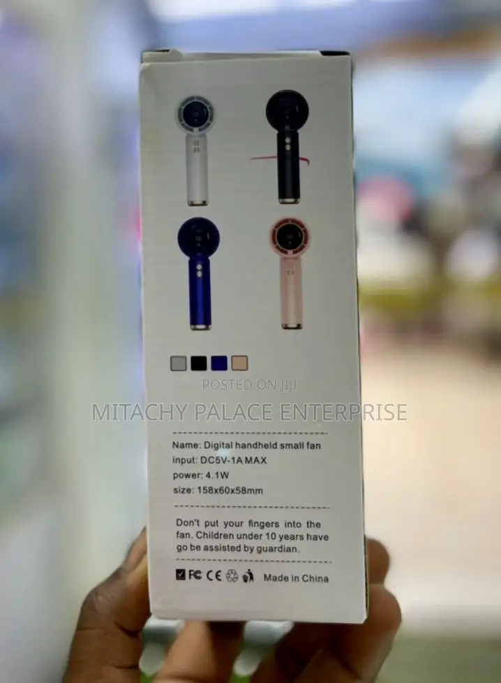 Digital Hand Fan