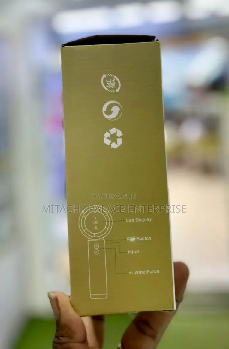 Digital Hand Fan