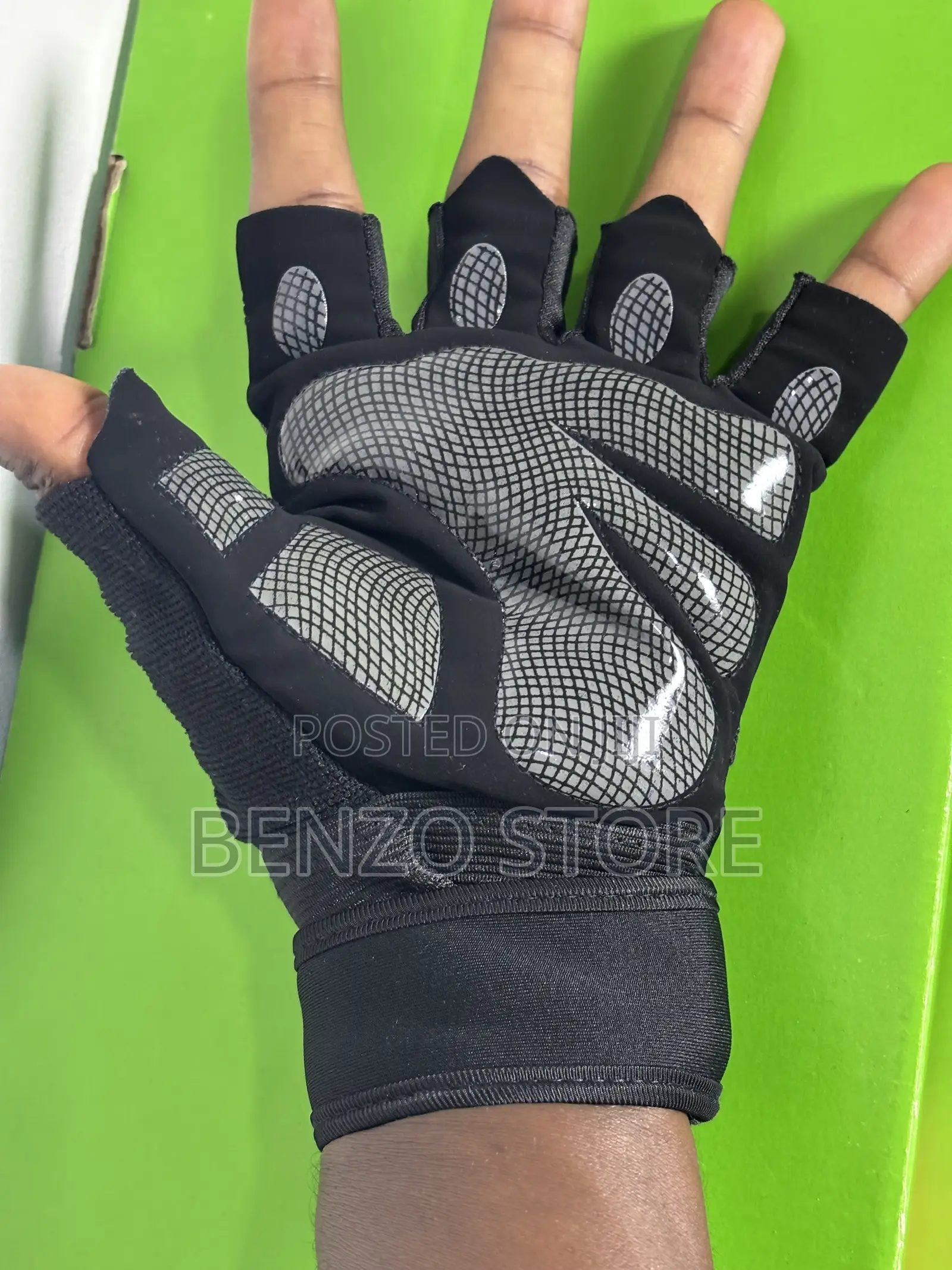 Premium Half Finger Gym Gloves for Weight Training