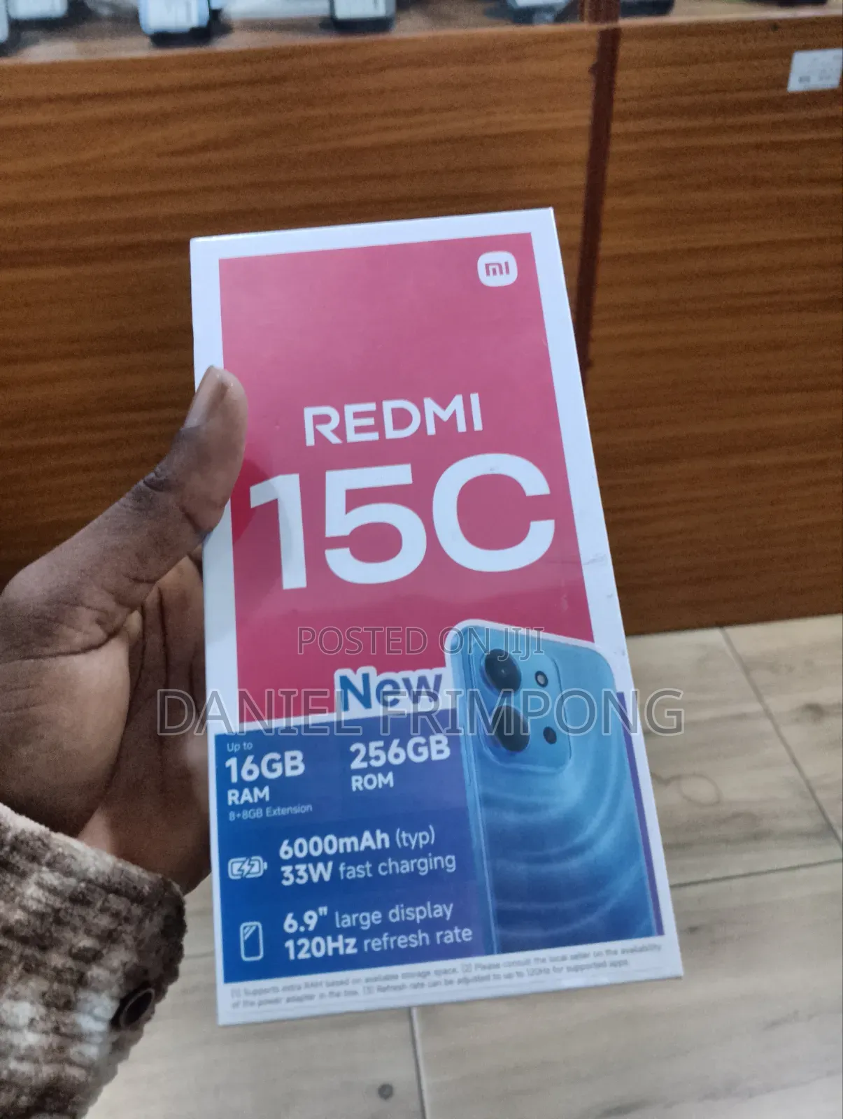 New Xiaomi Redmi 15C 4G 256 GB Black