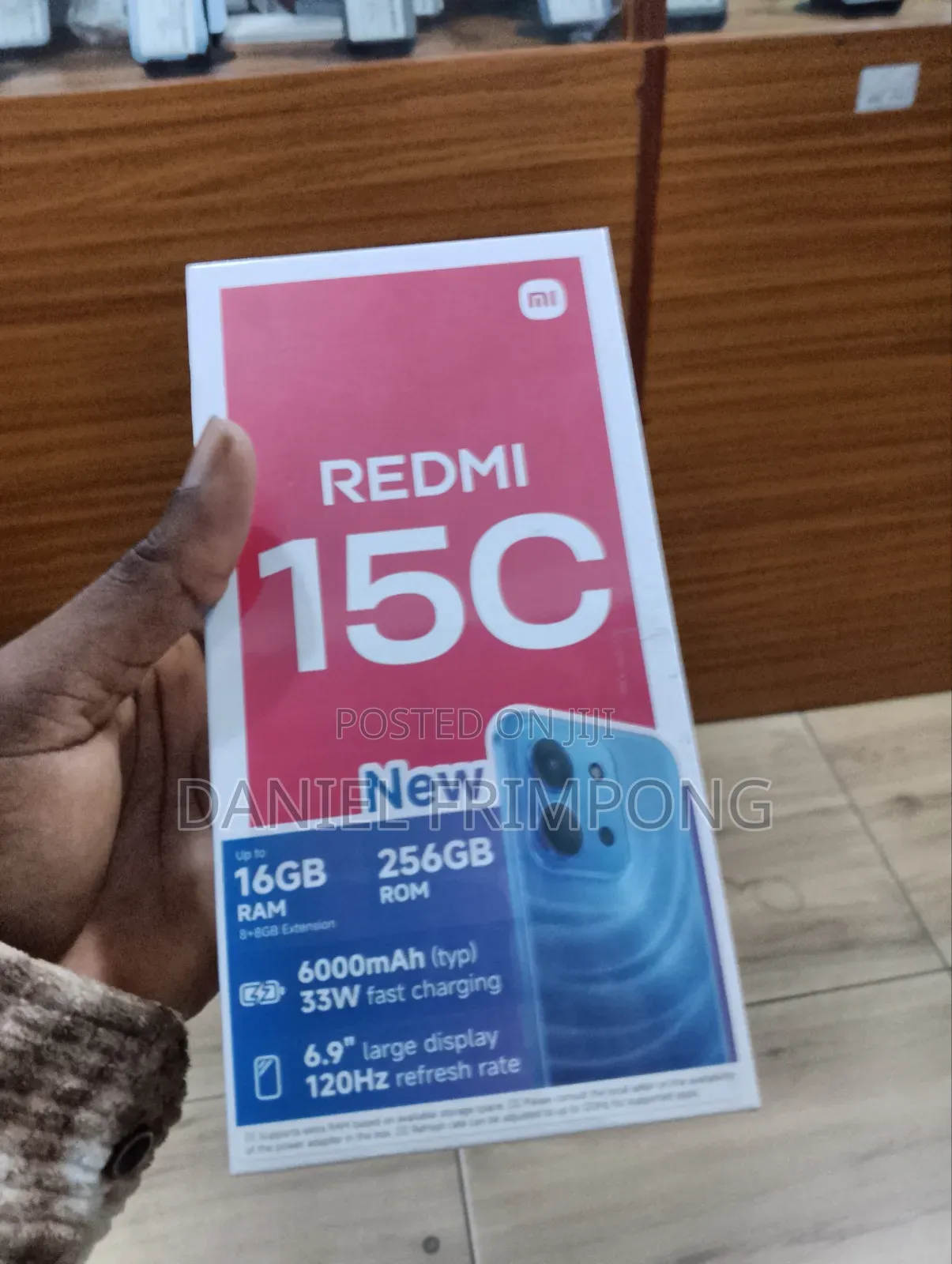 New Xiaomi Redmi 15C 4G 256 GB Black