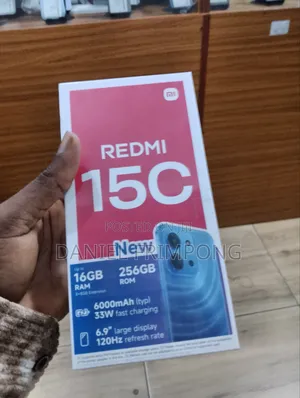 New Xiaomi Redmi 15C 4G 256 GB Black
