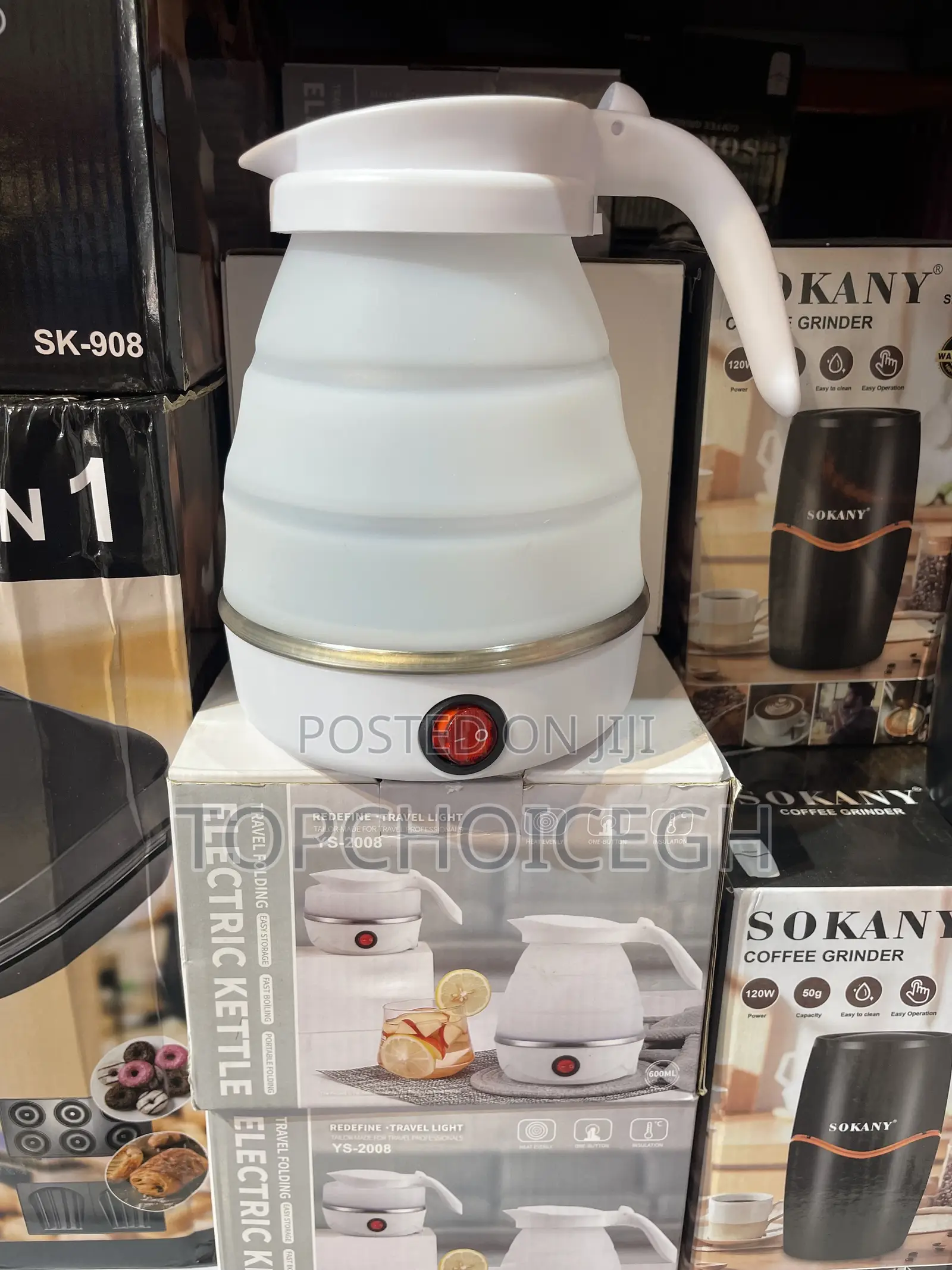 Foldable Travel Electric Kettle