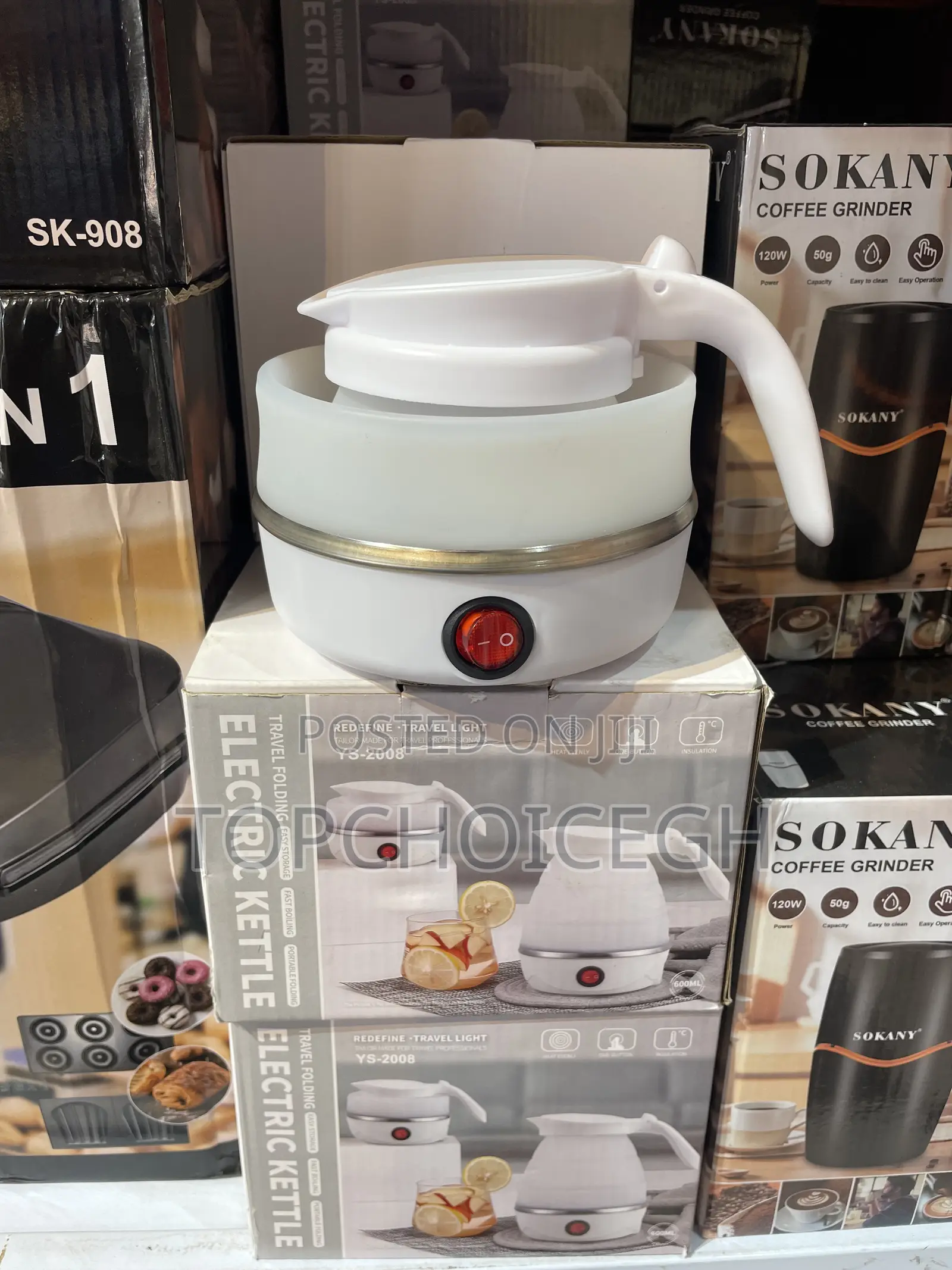 Foldable Travel Electric Kettle