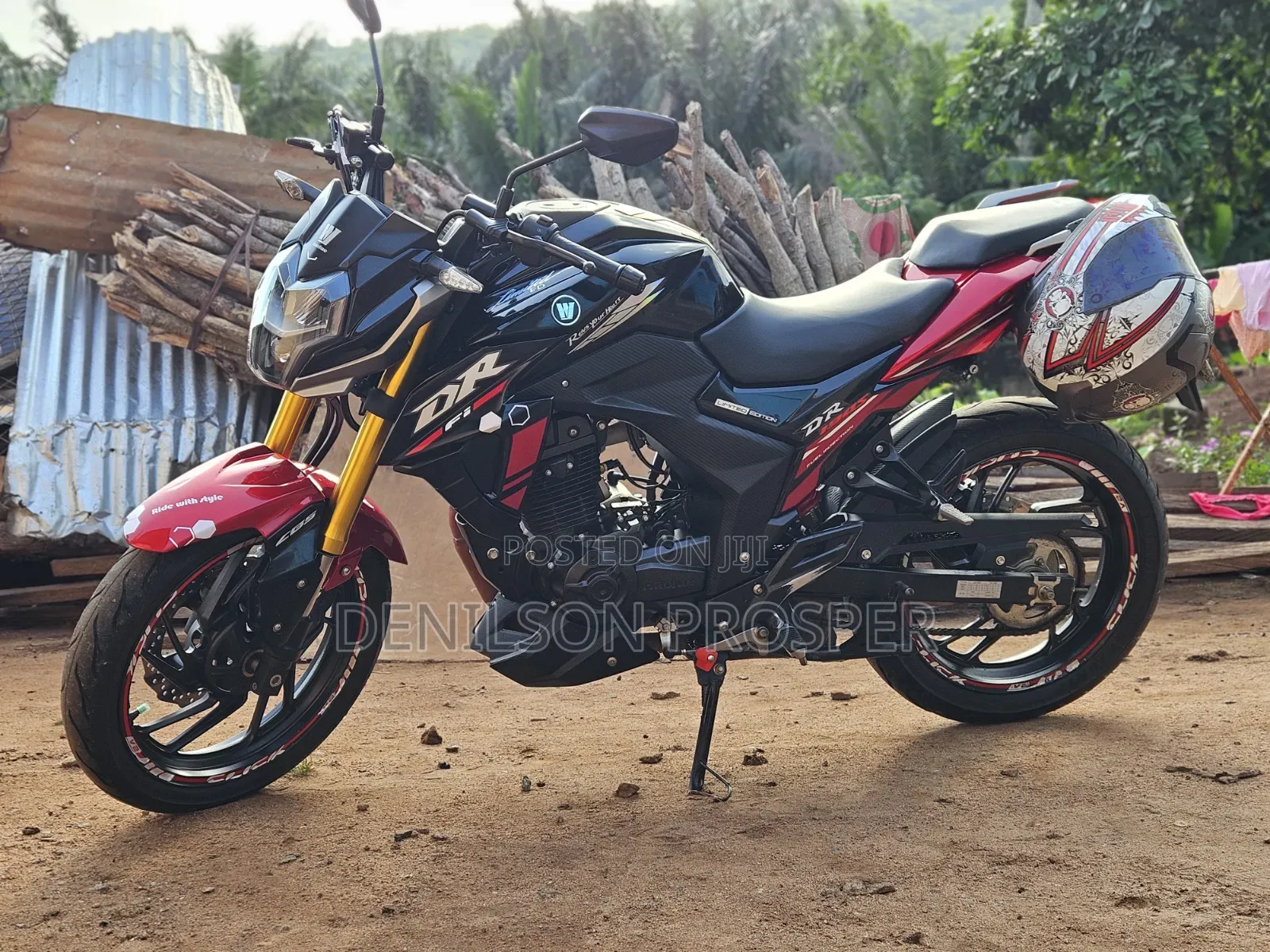 Haojue DR190S 2025 Red