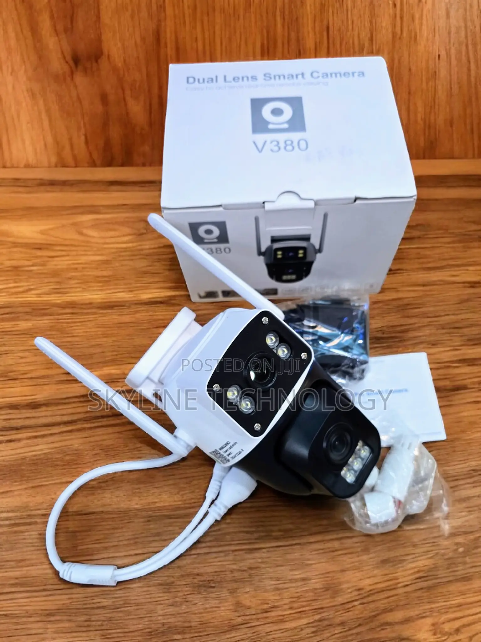 Dual Lens 4g Smart CCTV Camera