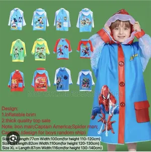 Cartoon Raincoats for Kids