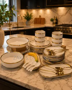 Luxury Ceramic Dinner Set 27pcs