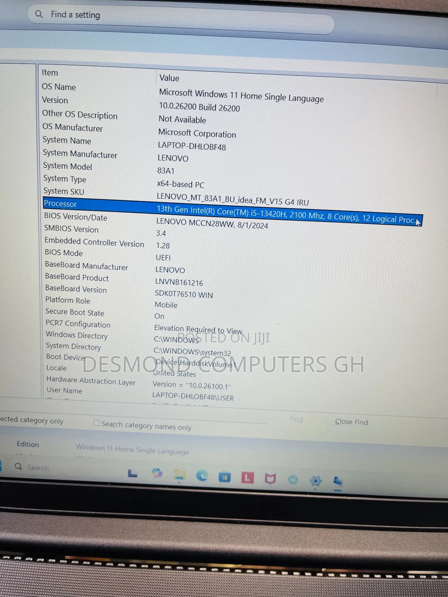 Laptop Lenovo Ideapad 3 8GB Intel Core i5 SSD 512GB